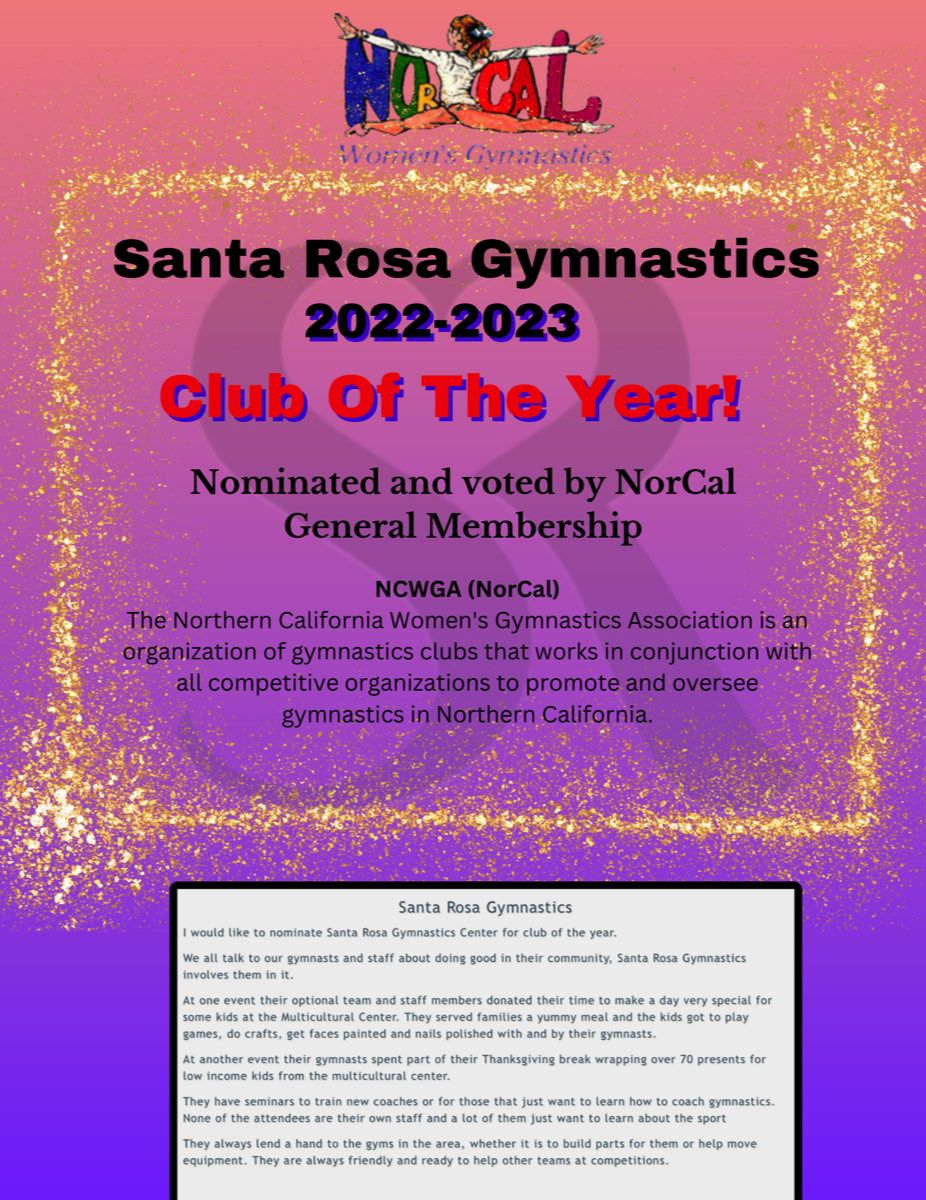 Santa Rosa Gymnastics Home